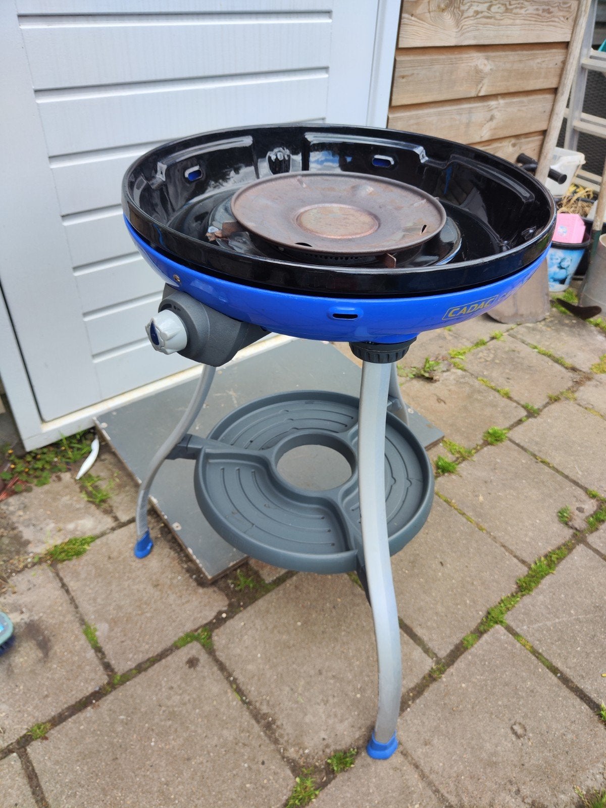 Cadac Skottelbraai Carri Chef - Complete set, Ophalen of Verzenden, Gebruikt, Cadac