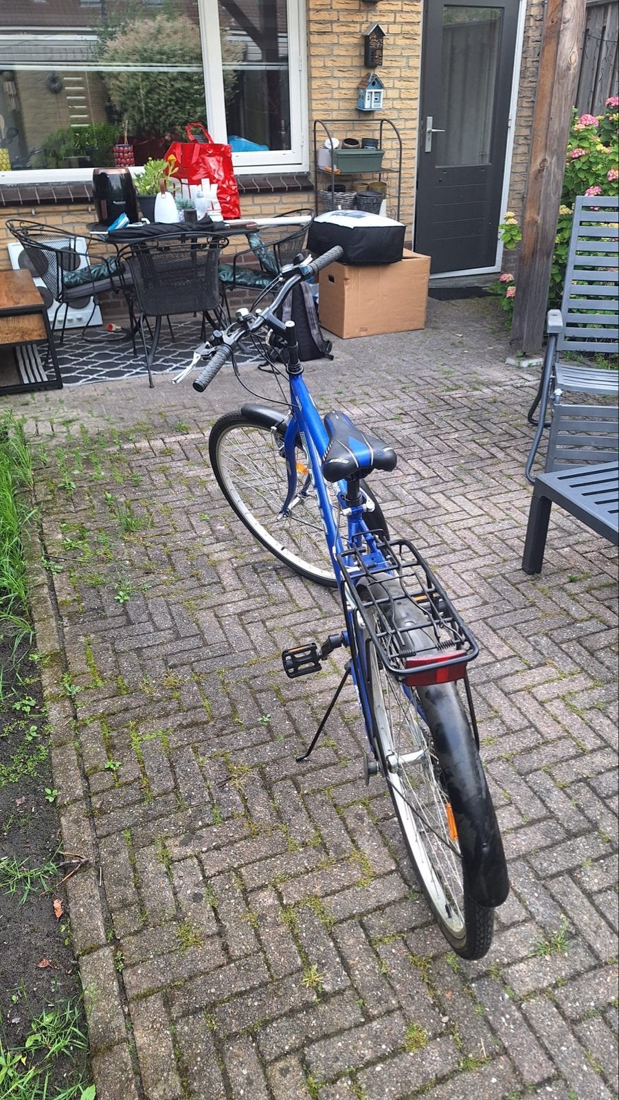 Mooie herenfiets merk Orbis 20 inch - Blauw, Gebruikt, Versnellingen, Minder dan 49 cm, Ophalen