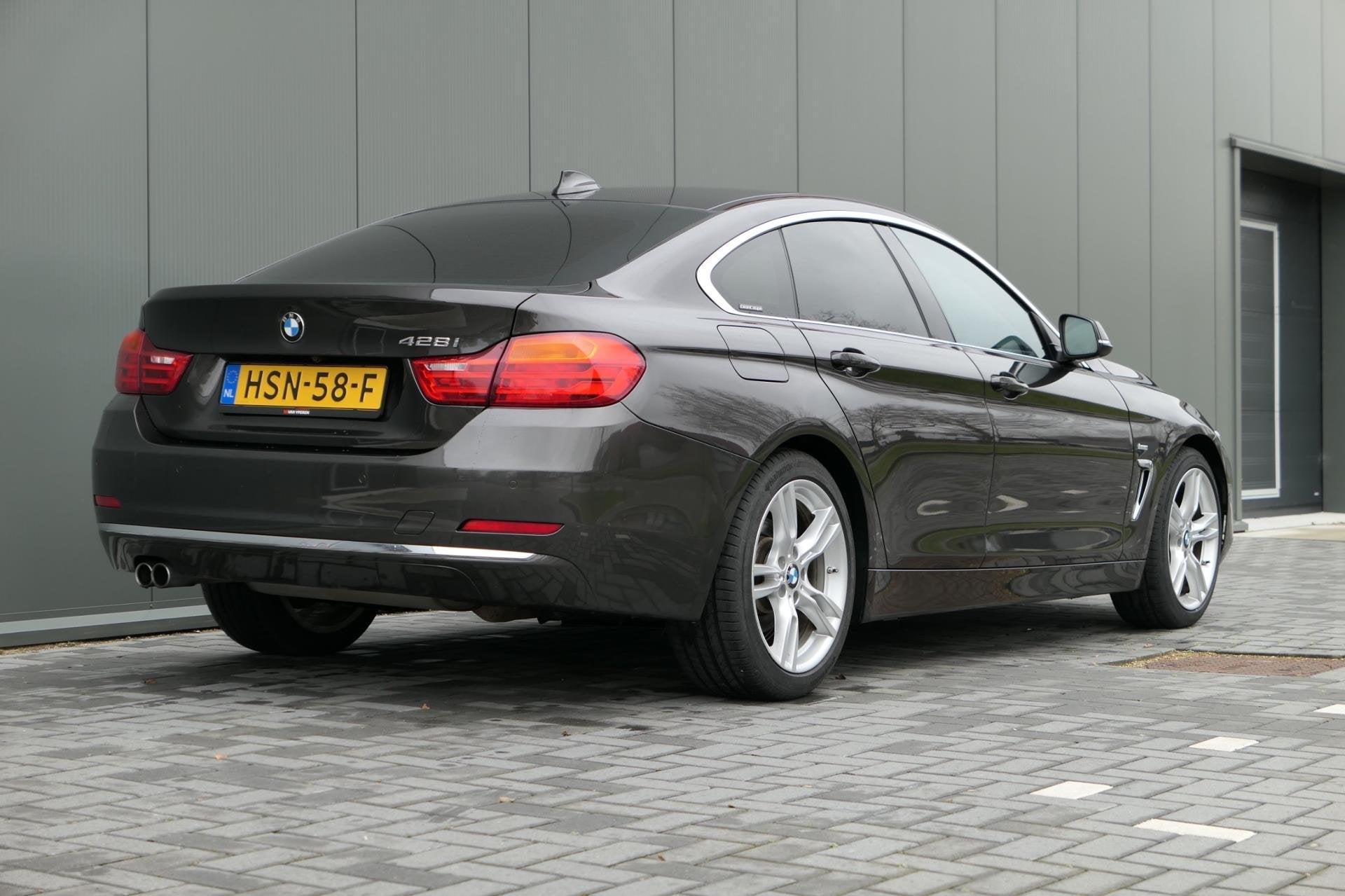 BMW 4-serie Gran Coupé 428i Luxury HUD 360 camera Navi Spor, Auto's, Automaat, 745 kg, Achterwielaandrijving, Gebruikt