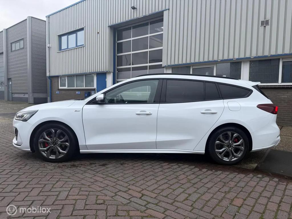 Ford Focus 1.0 EcoBoost Hybrid ST Line X /Nap € 19.450,00, Gebruikt, Euro 6, Wit, Origineel Nederlands