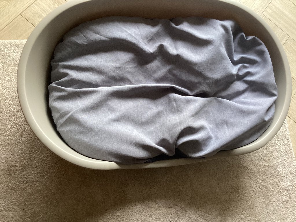 Hondenmand kunstof merk flamingo tuck XXl incl kussen, Ophalen, Zo goed als nieuw, Overige