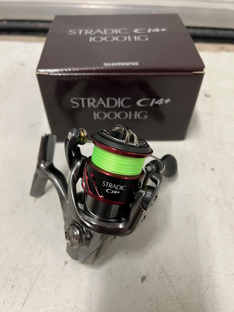 Shimano Stradic CI4+ 1000HG lichtgewicht molen, Watersport en Boten, Hengelsport | Roofvissen, Ophalen of Verzenden, Zo goed als nieuw