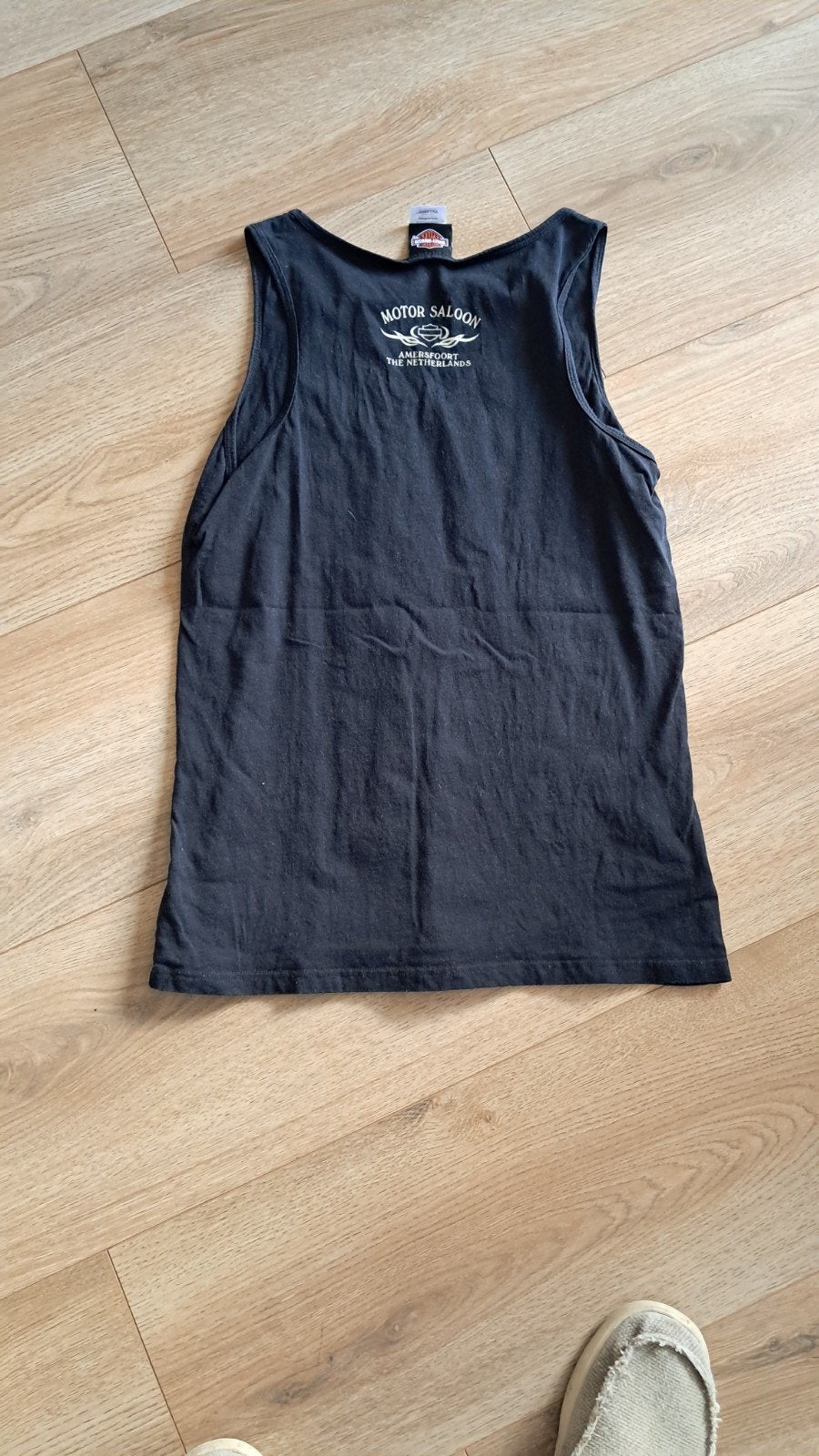 Div Harley kleding Dames maat l gemiddeld, Ophalen of Verzenden, Zo goed als nieuw, Blauw, Korte mouw