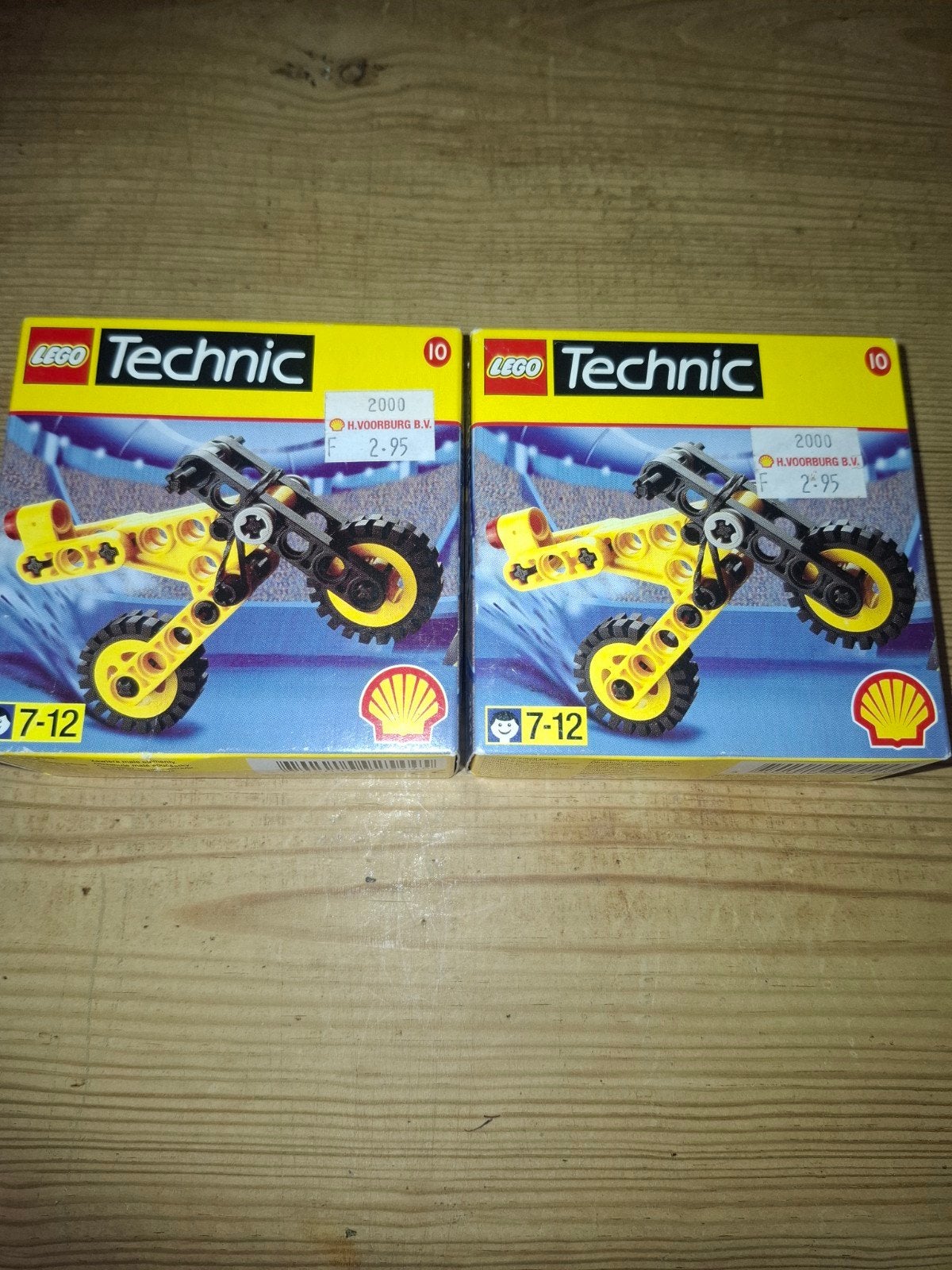 2 x vintage setje Lego Technic 2544 uit 1998, Ophalen of Verzenden, Nieuw