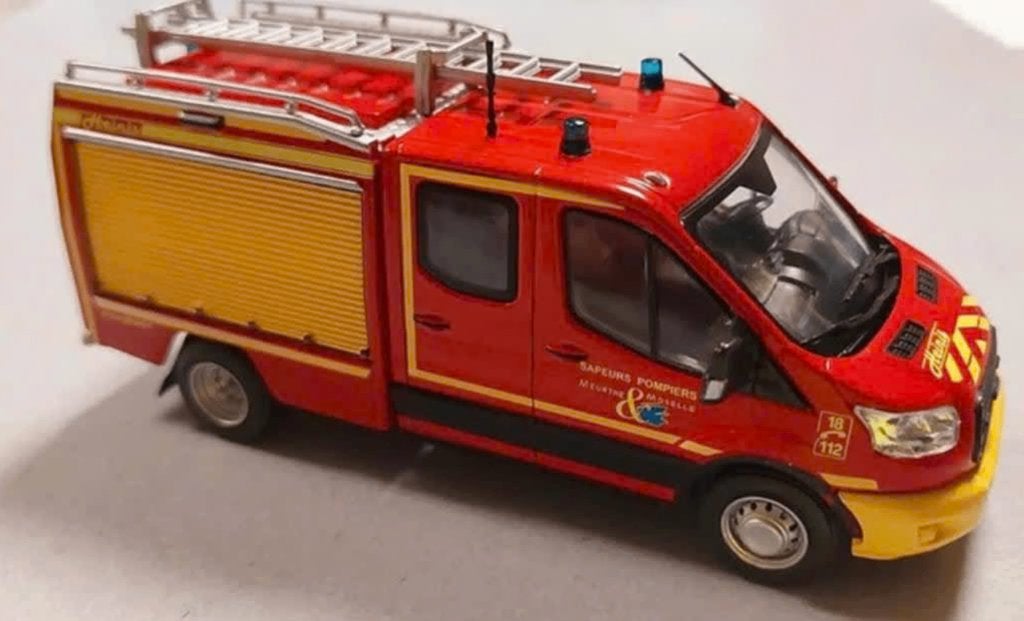 Ford Transit MK V VPS Heinis brandweer schaal 1/43 # 23, Hobby en Vrije tijd, Verzenden, Nieuw, Auto, Overige merken