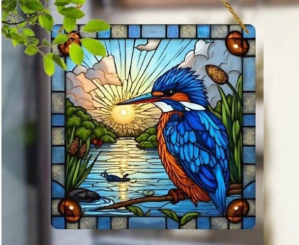 Raamhanger ijsvogel, Verzenden, Nieuw