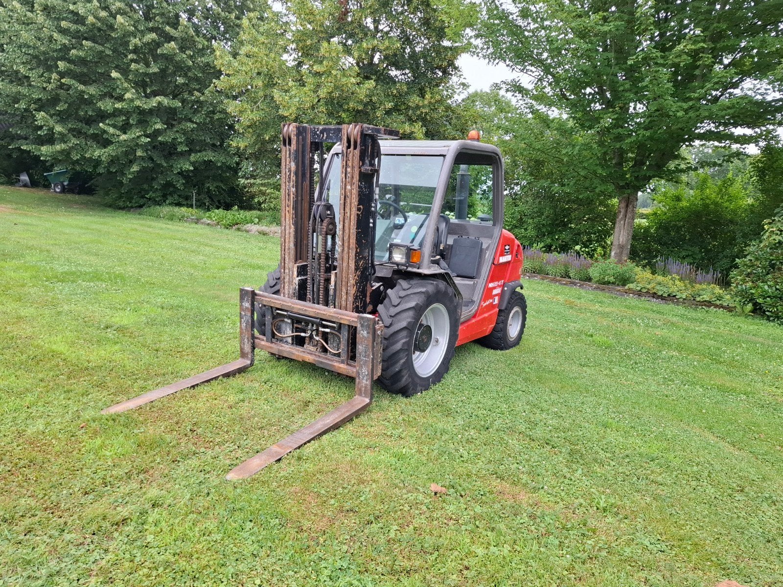 Manitou MH25-4T diesel ruw terrein vork heftruck, Ophalen of Verzenden, Diesel, Heftruck