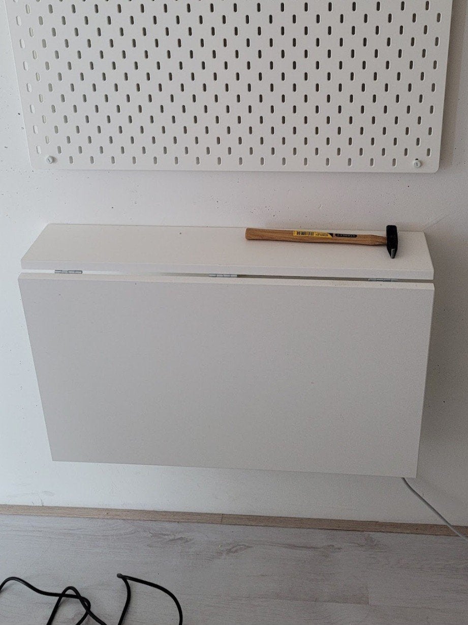 NORVERG IKEA klaptafel 76x60cm - compact en praktisch, Ophalen, Overige materialen, 50 tot 100 cm, Modern, functioneel