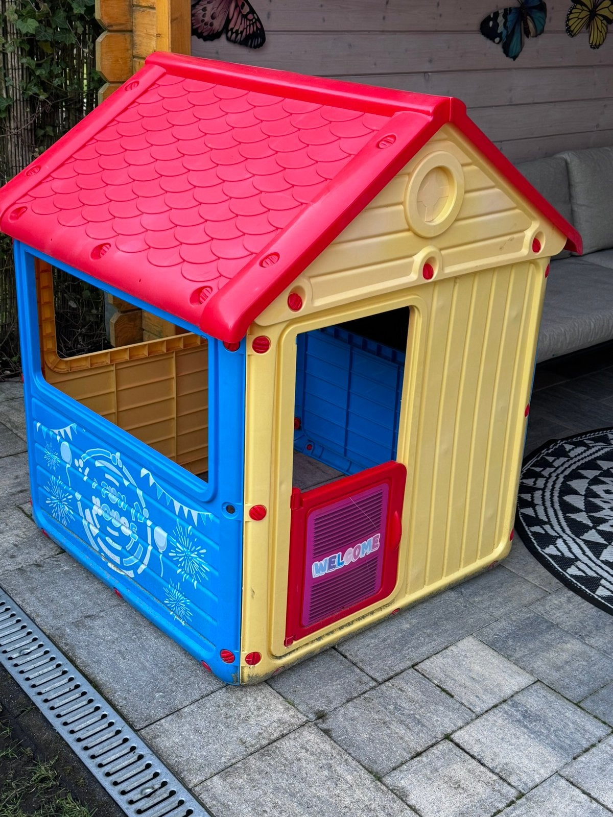 Speelhuisje, Ophalen, Zo goed als nieuw, Kunststof