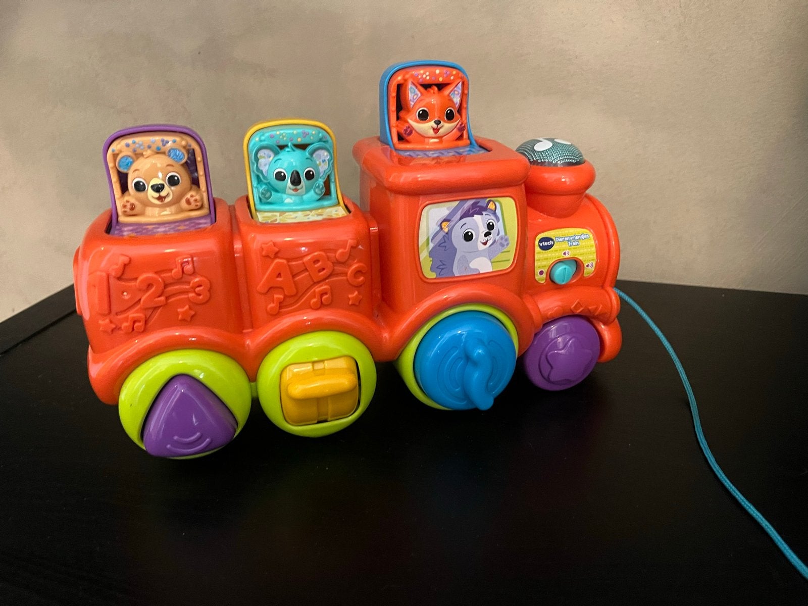 VTech Zoef Zoef Dieren Trein met Geluid en Licht, Ophalen of Verzenden, Gebruikt, Overige typen, Met licht