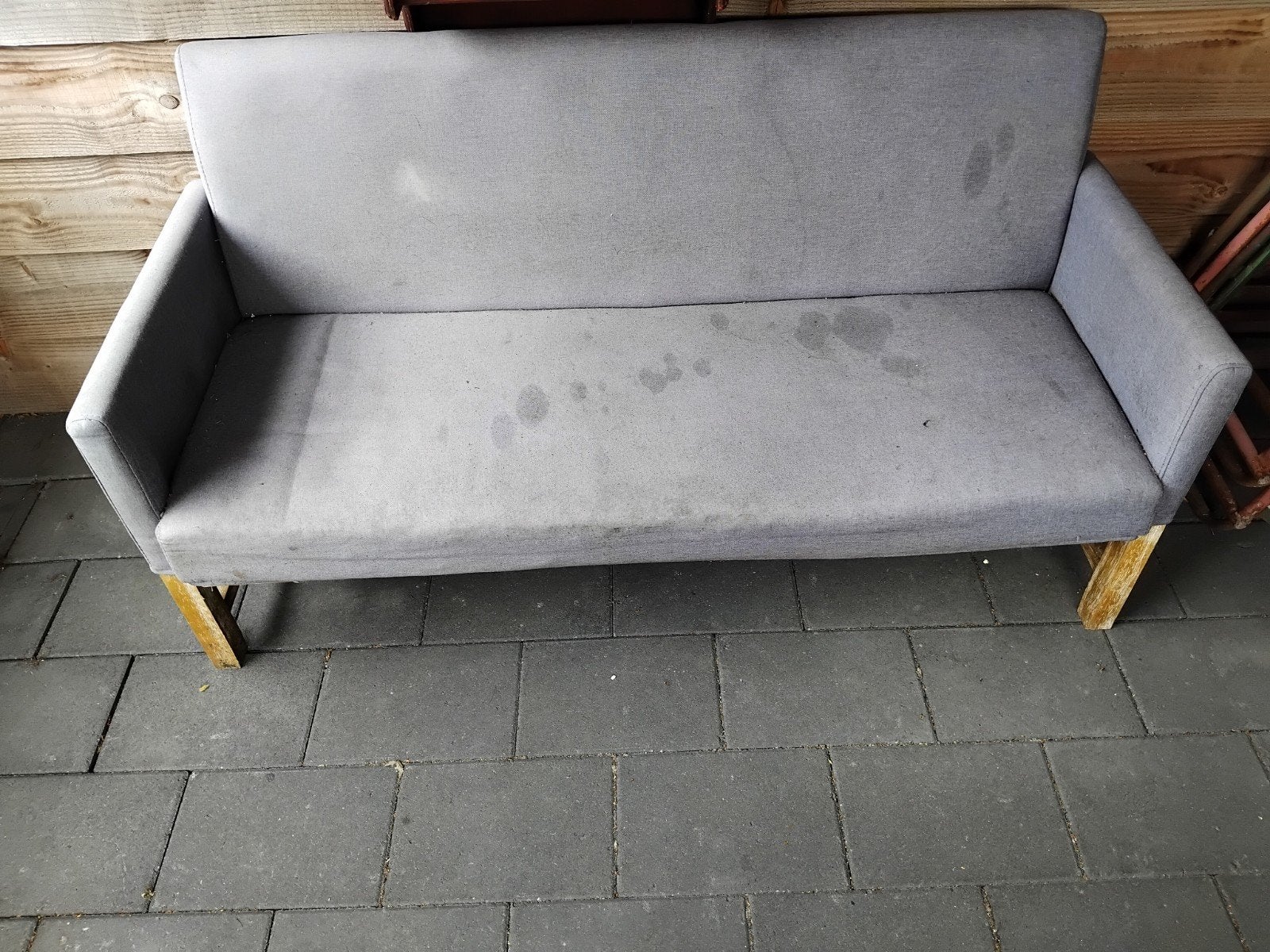 bankje ,  opknapper, Tuin en Terras, Ophalen, Gebruikt, Hout