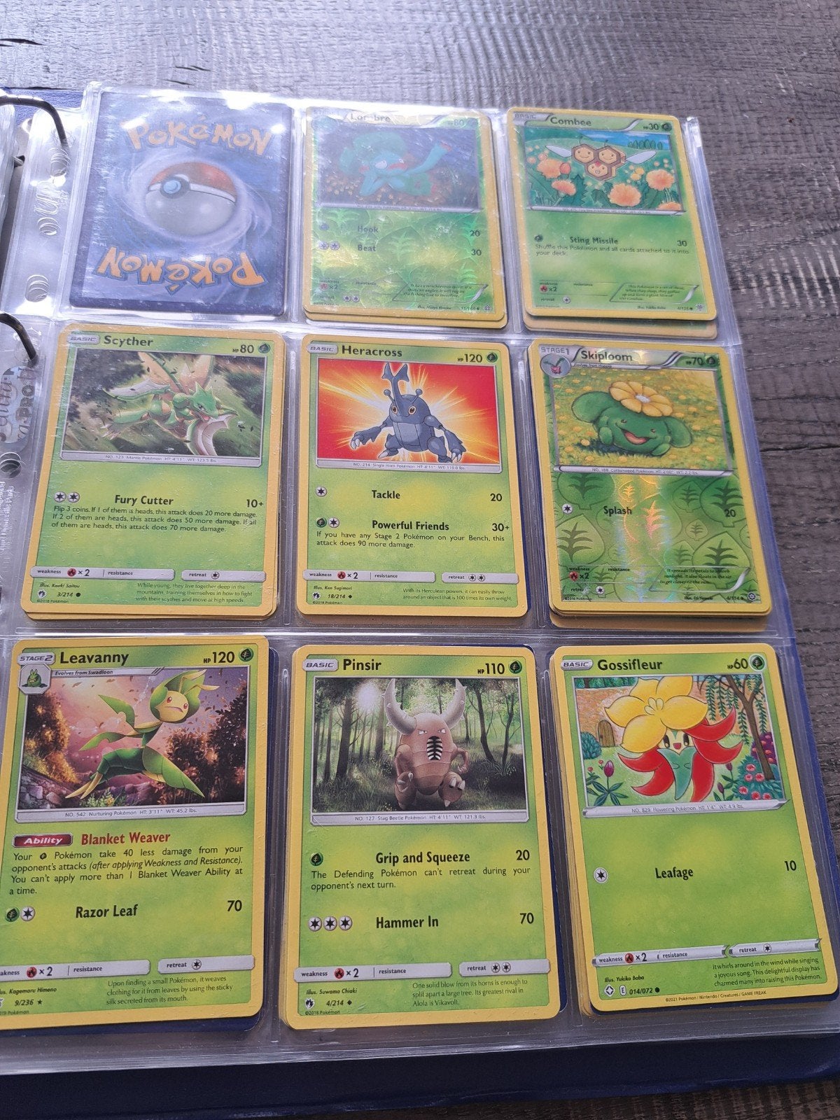 Grote collectie Pokémon kaarten in map, diverse sets deel 2A, Ophalen of Verzenden, Zo goed als nieuw, Losse kaart, Foil