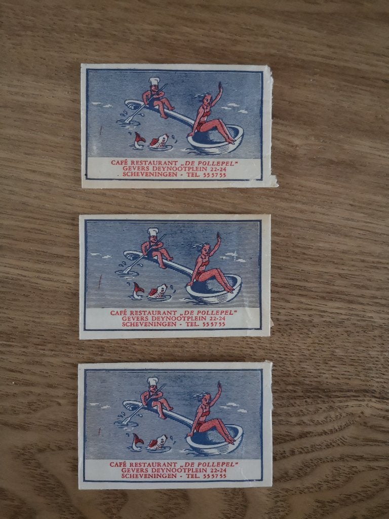 Suikerzakjes Scheveningen, Verzenden