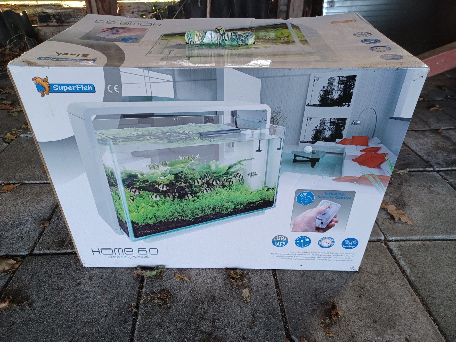 Aquarium, Dieren en Toebehoren, Vissen | Aquaria en Toebehoren, Ophalen, Zo goed als nieuw, Leeg aquarium