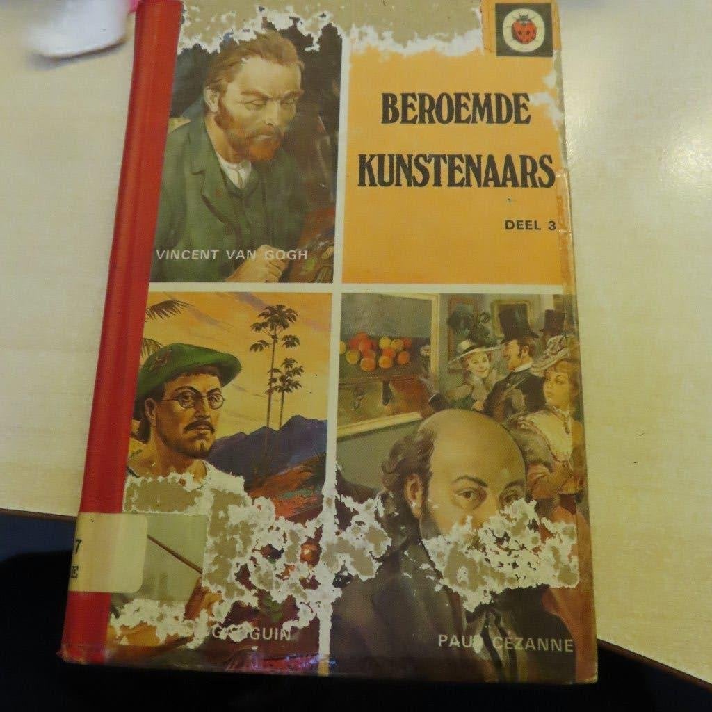 Beroemde kunstenaars  boekje kinderen o.a van Gogh+Gauguin, Verzenden, Gelezen