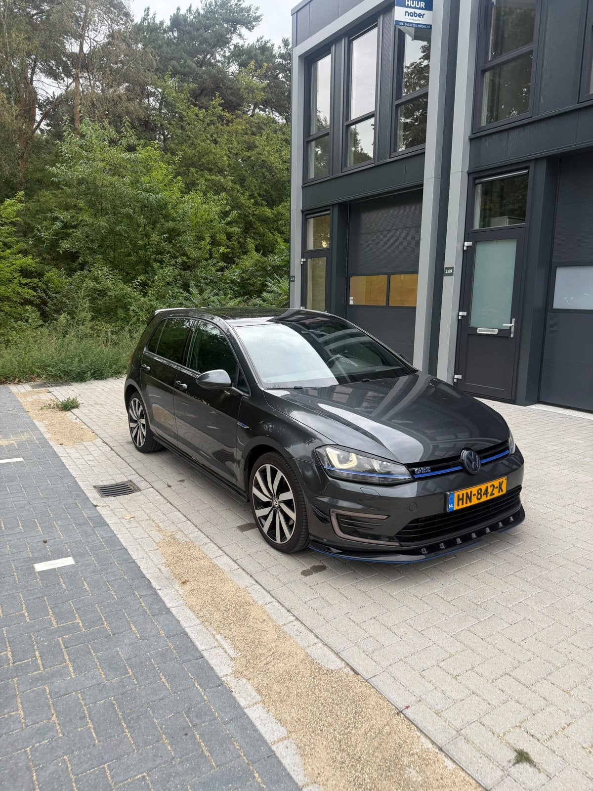 Volkswagen Golf 1.4 TSI Phev 204pk 5D DSG 2015 Zwart, Auto's, Stof, Navigatiesysteem, Zwart, 1395 cc