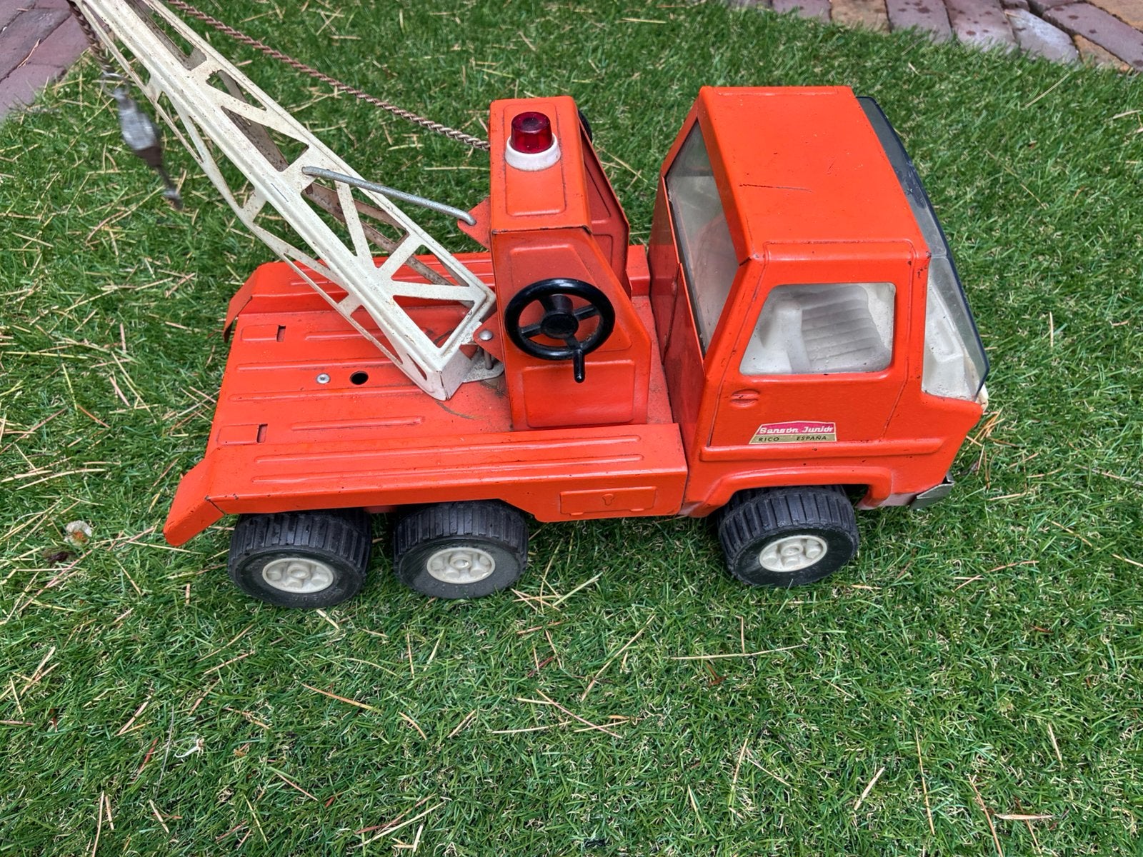 vintage takelauto metaal takelwagen, Ophalen of Verzenden, Zo goed als nieuw