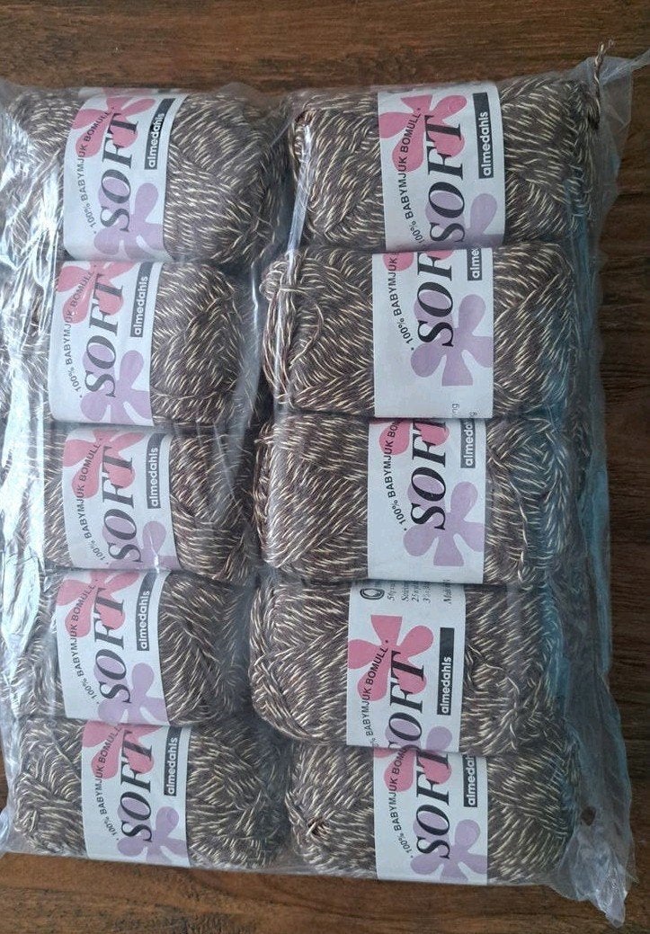 Pakket Almedahls Soft Katoenen Garen - 20 Bollen, Ophalen of Verzenden, Nieuw, Breien of Haken, Wol of Garen
