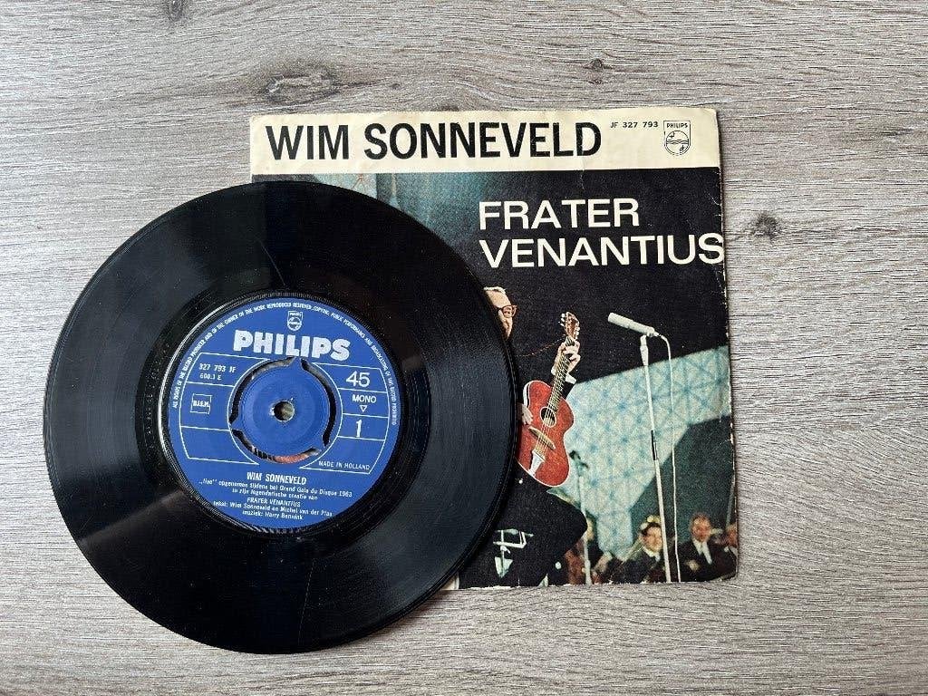 LP Single Frater Venantius Wim Sonneveld, Cd's en Dvd's, Vinyl Singles, Gebruikt, Overige formaten, Ophalen of Verzenden, Overige typen