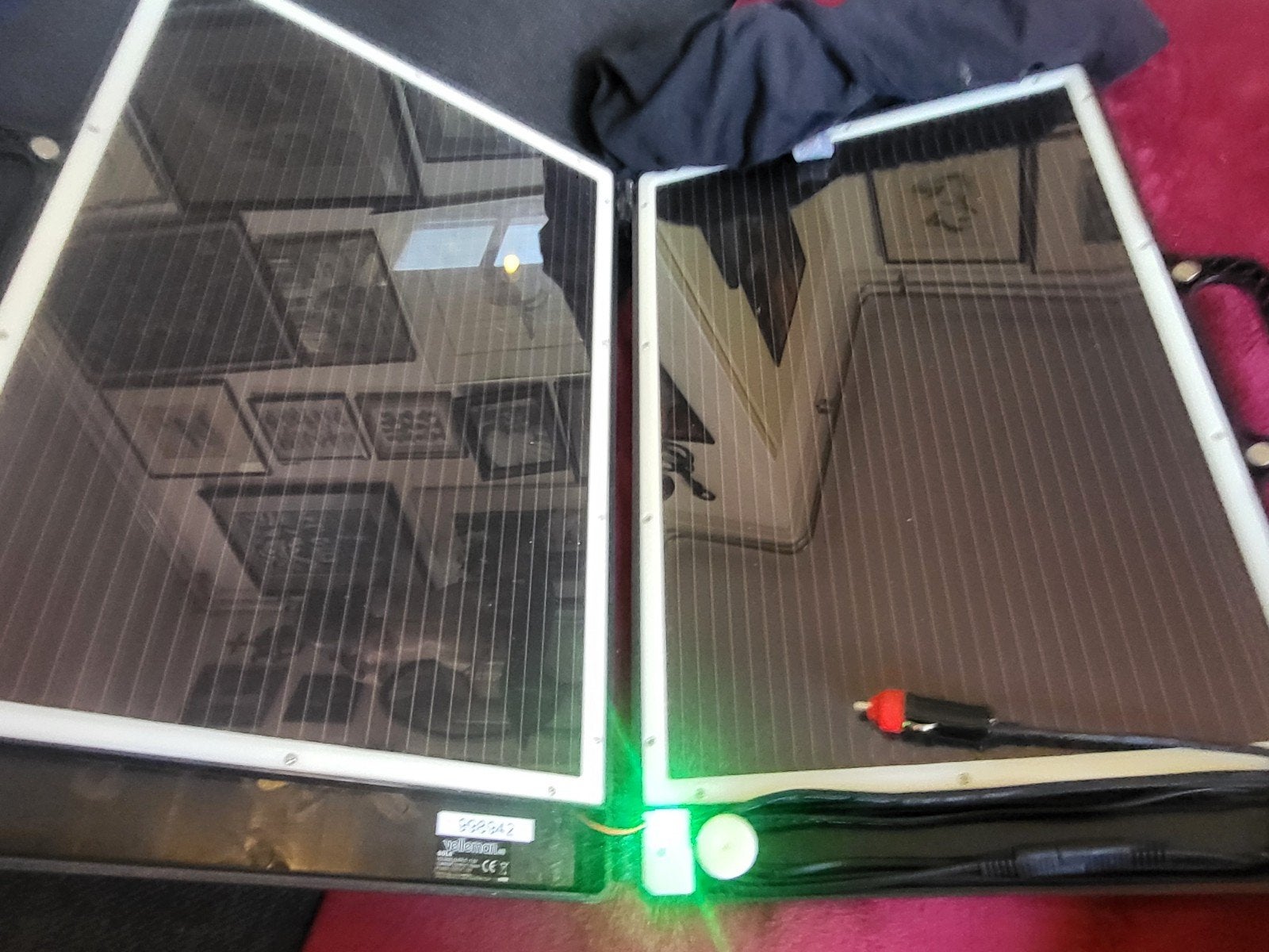 Velleman SOLS Draagbaar Zonnepaneel 12V 750mA, Ophalen of Verzenden