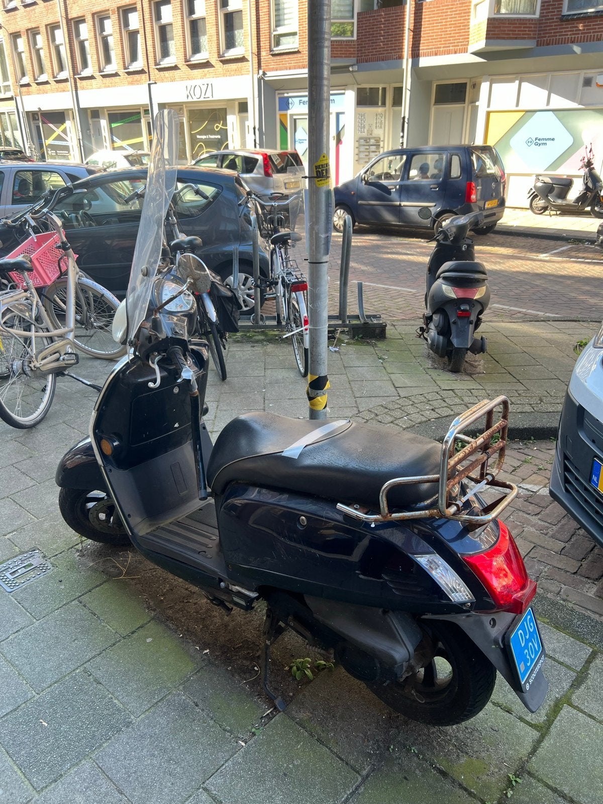 Kymco Like snorscooter - Zwart, Ophalen, Gebruikt, Like, Benzine