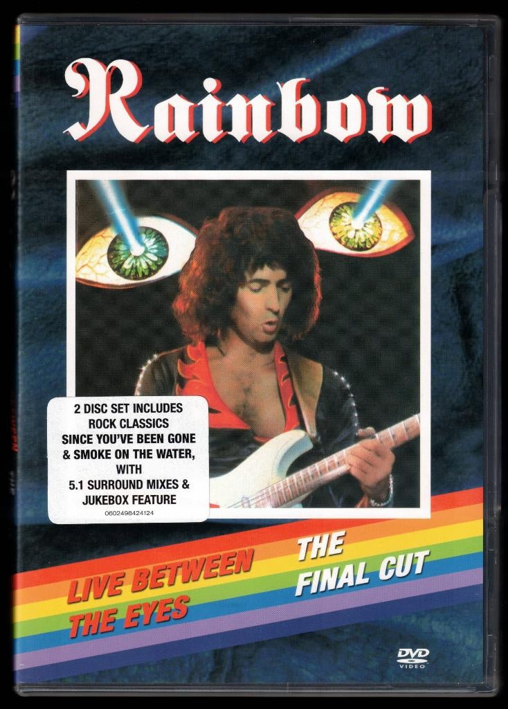 RAINBOW 2-disc DVD Live Between The Eyes + The Final Cut, Alle leeftijden, Ophalen of Verzenden, Zo goed als nieuw, Muziek en Concerten