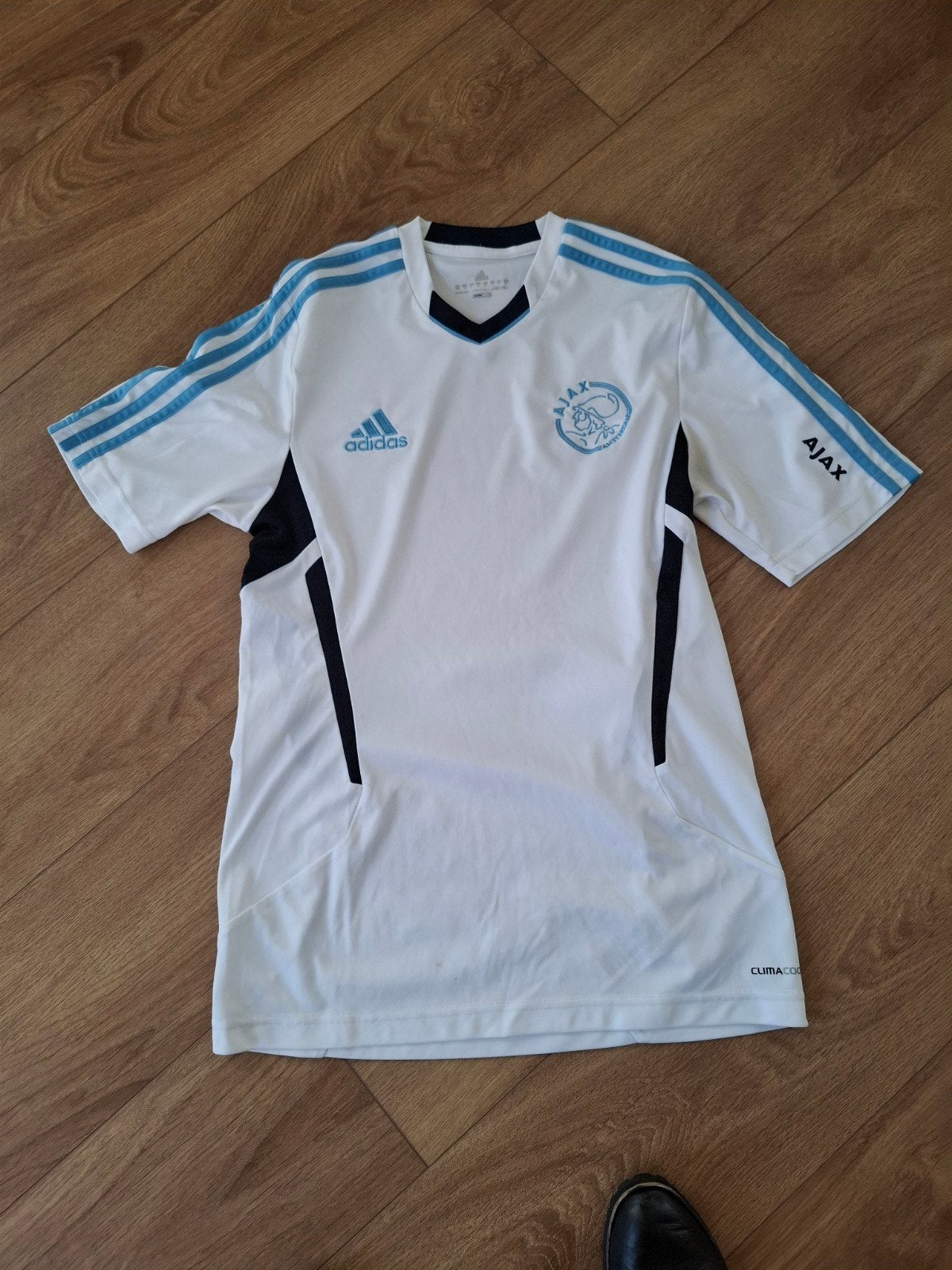 Ajax shirt, Kleding | Heren, Ophalen, Blauw, Zo goed als nieuw, Adidas
