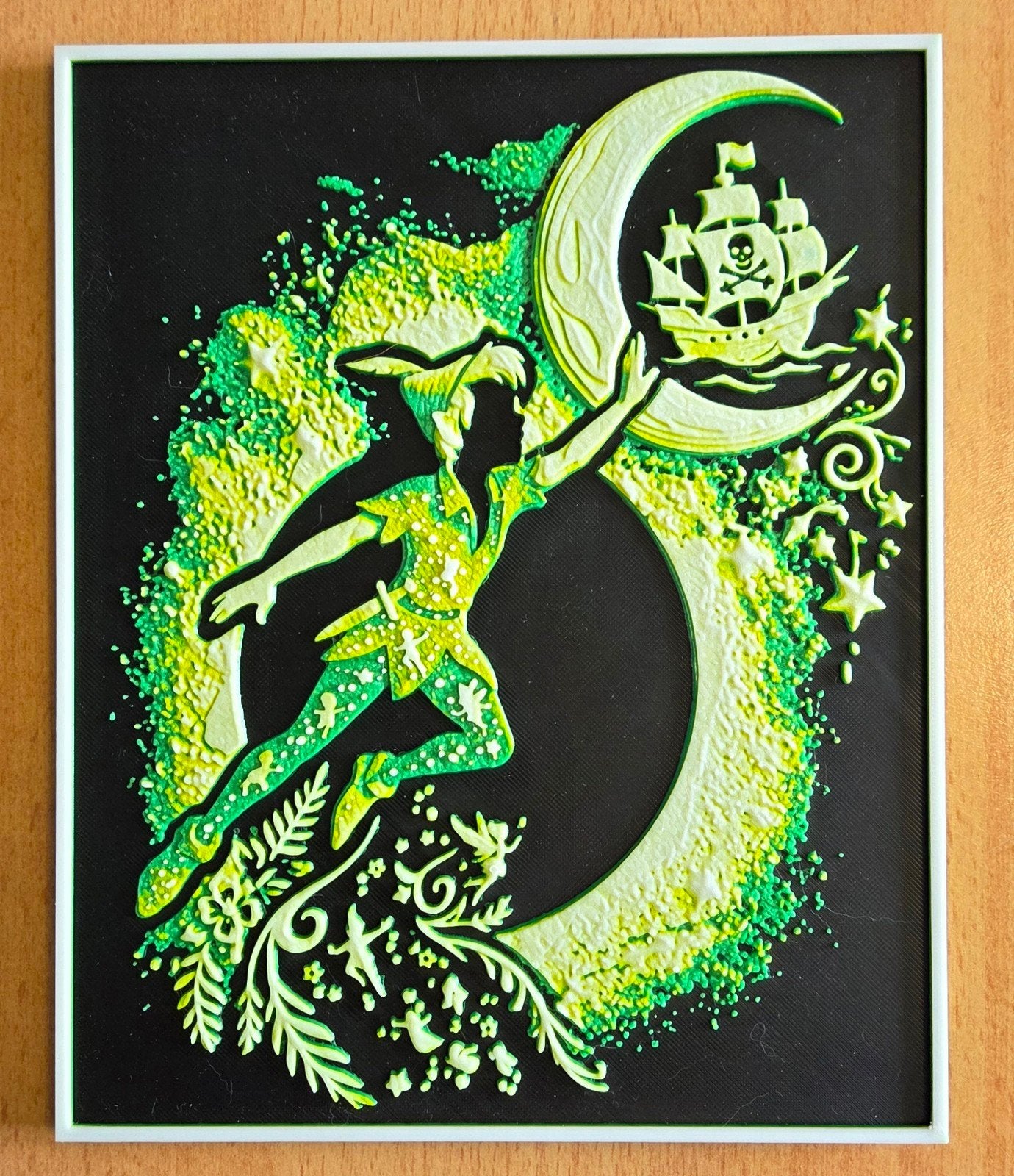 Peter Pan schilderijtje, Ophalen of Verzenden