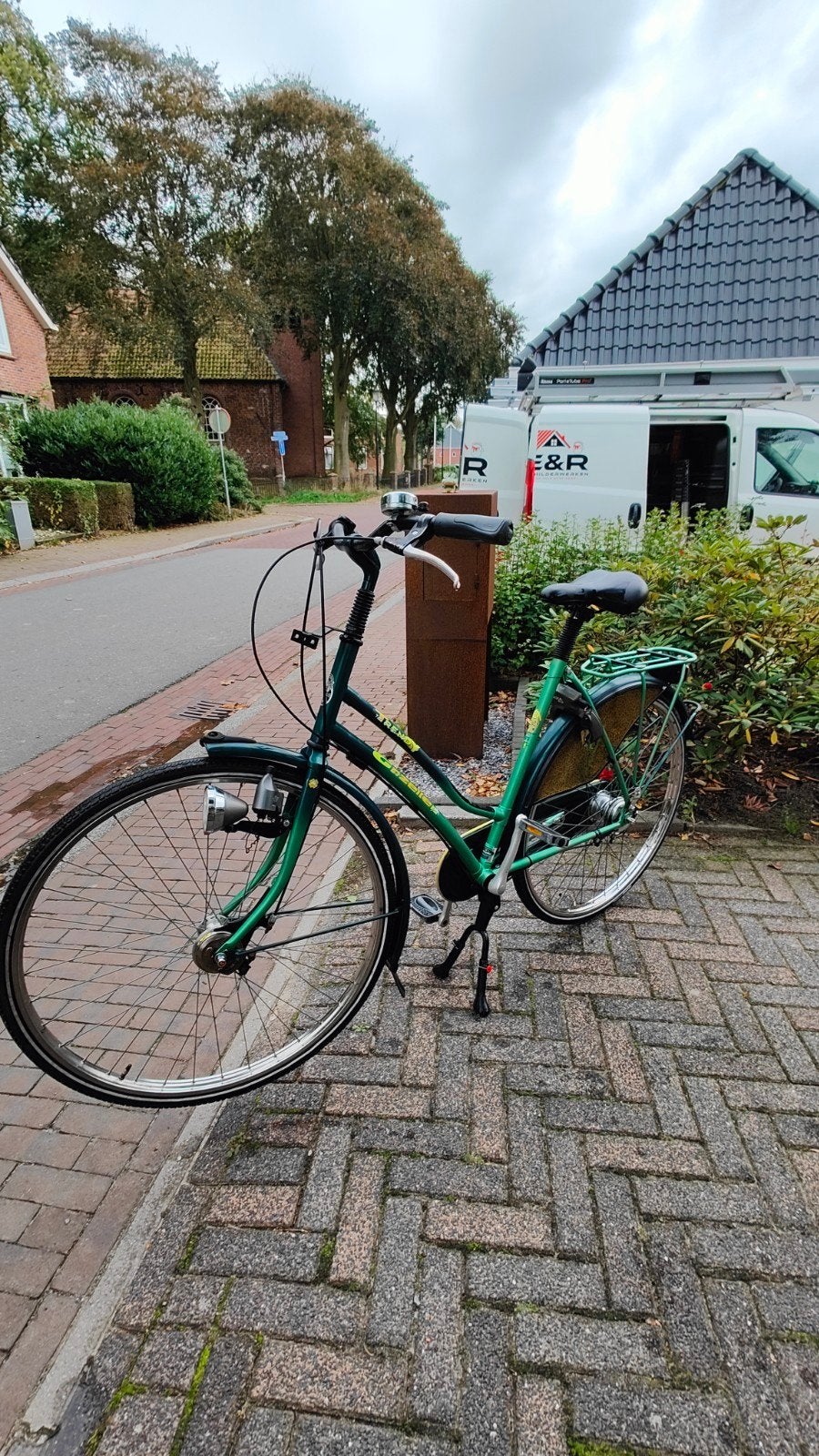dames fiets merk Gazelle, Ophalen, Schijfrem, Gazelle, Gebruikt