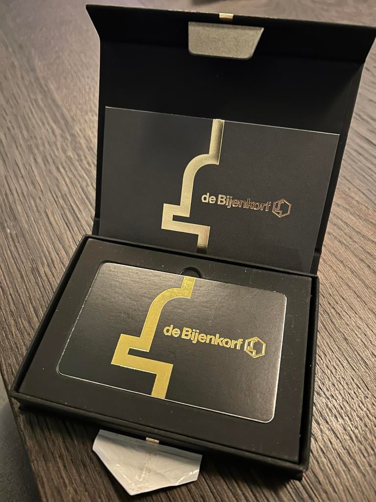 Bijenkorf cadeaukaart, Tickets en Kaartjes, Kortingen en Cadeaubonnen, Eén persoon, Cadeaubon