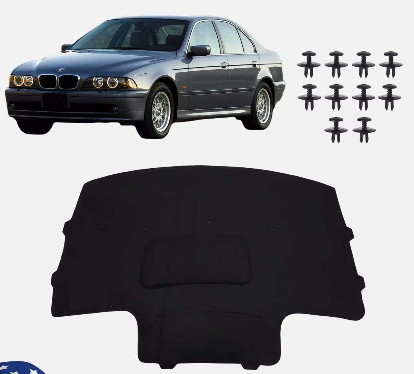 BMW E39 Motorruimte isolatie BMW 5 Touring E39 motorkap isol, Auto-onderdelen, Carrosserie en Plaatwerk, -, -, Nieuw, Ophalen of Verzenden