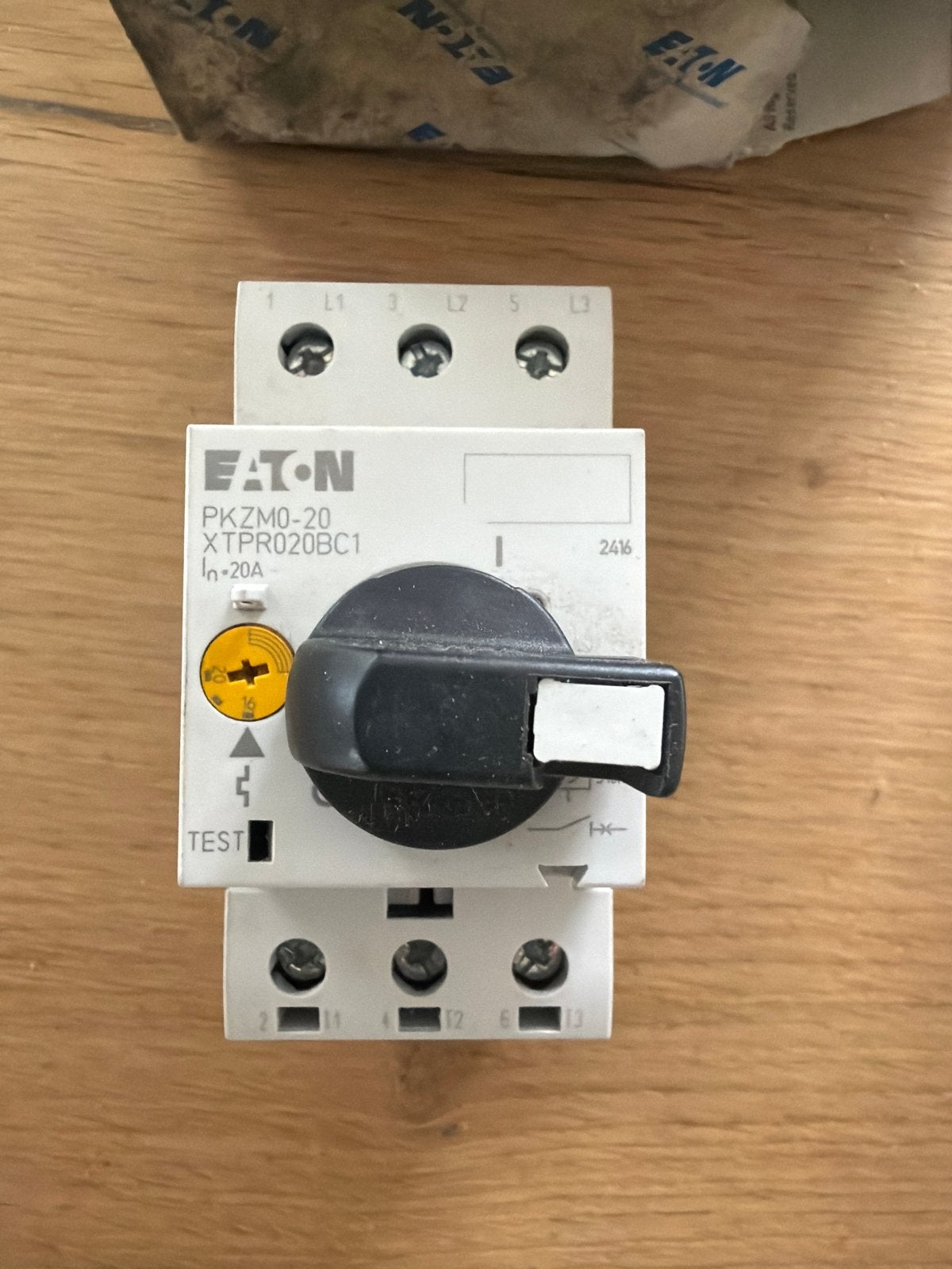 Eaton / Moeller PKZM0-20/AK motorbeveiligingsschakelaar, Ophalen of Verzenden