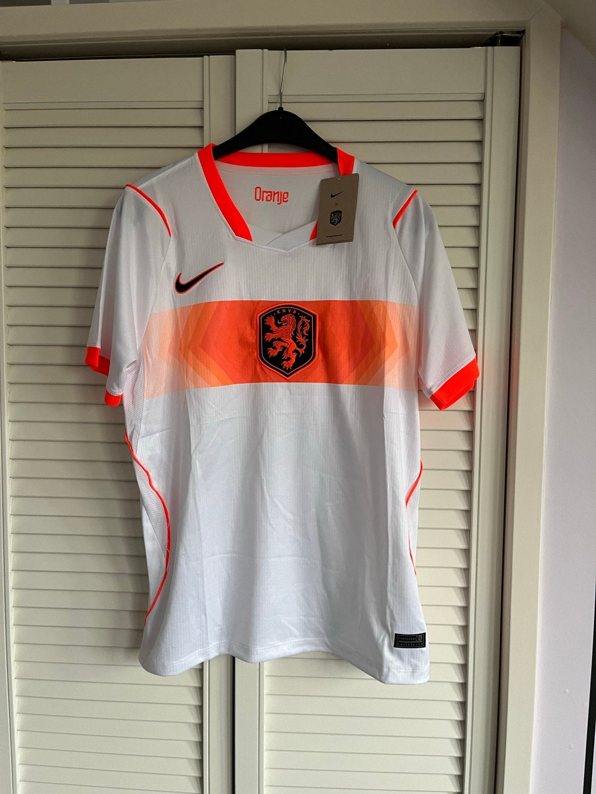 Oranje Nike Voetbalshirt Maat S, Maat S, Ophalen of Verzenden, Nieuw, Shirt