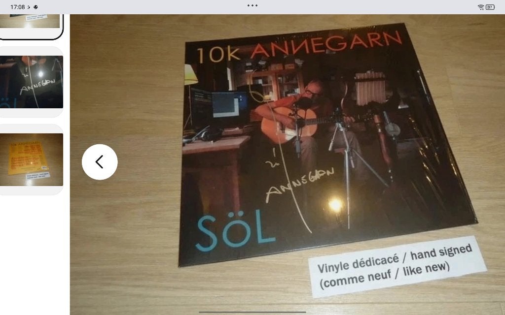 Dick Annegarn Söl vinyle LP dédicacé / signeert, Verzenden, 12 inch, Poprock