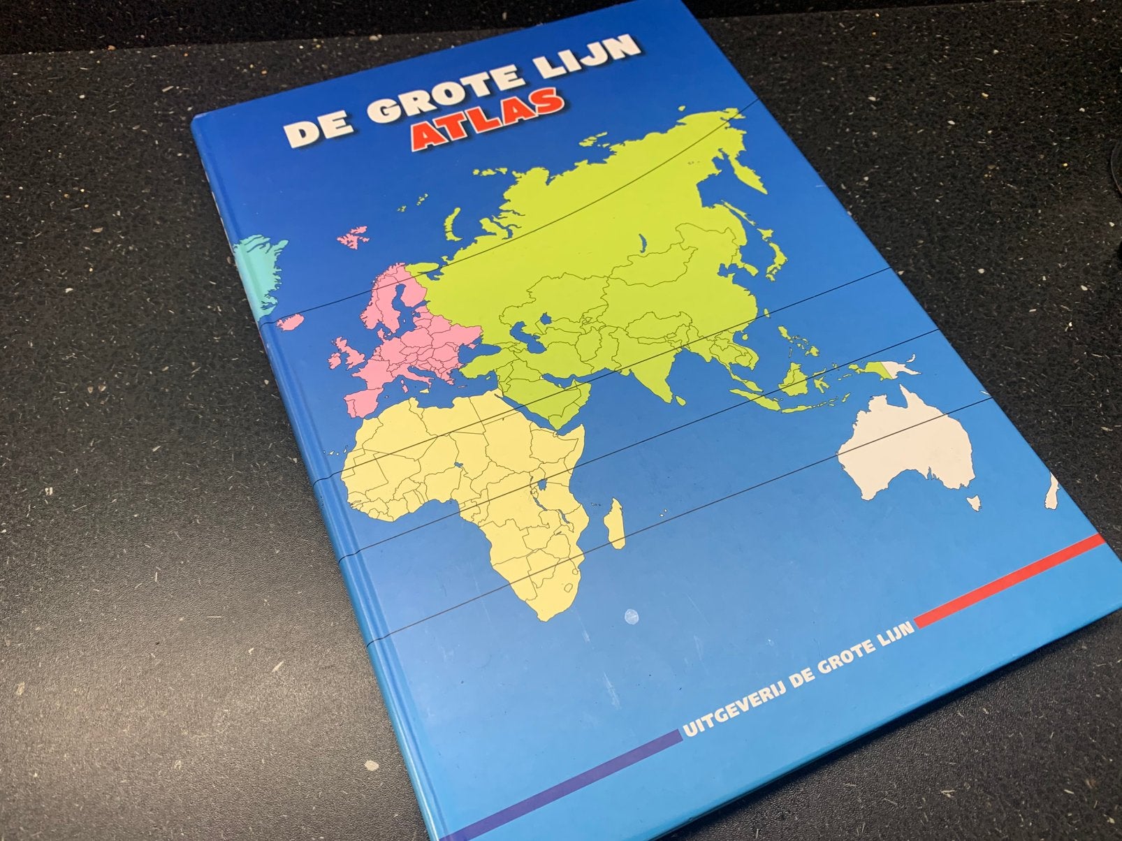 De grote lijn atlas (nieuw), Ophalen of Verzenden, Zo goed als nieuw, Nederland, Landkaart