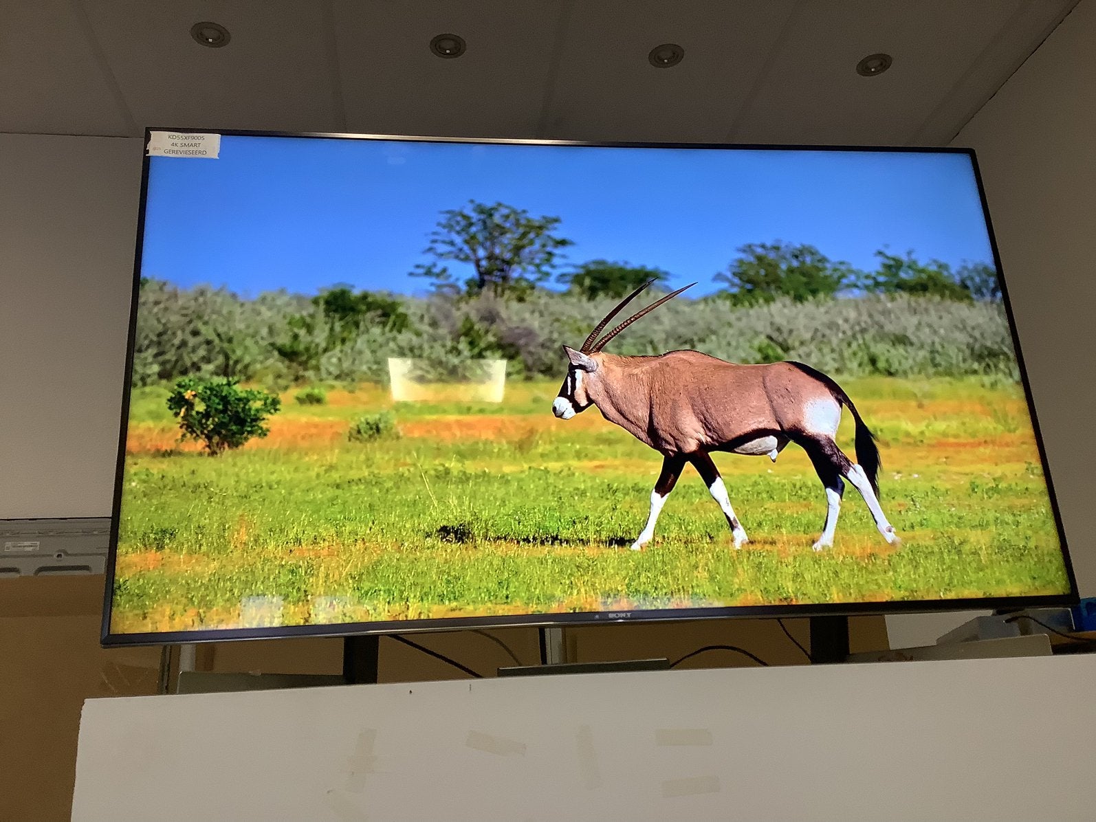 Sony 4K smart (KD55XF9005) 55 inch, Ophalen, LED, 50 Hz, Sony