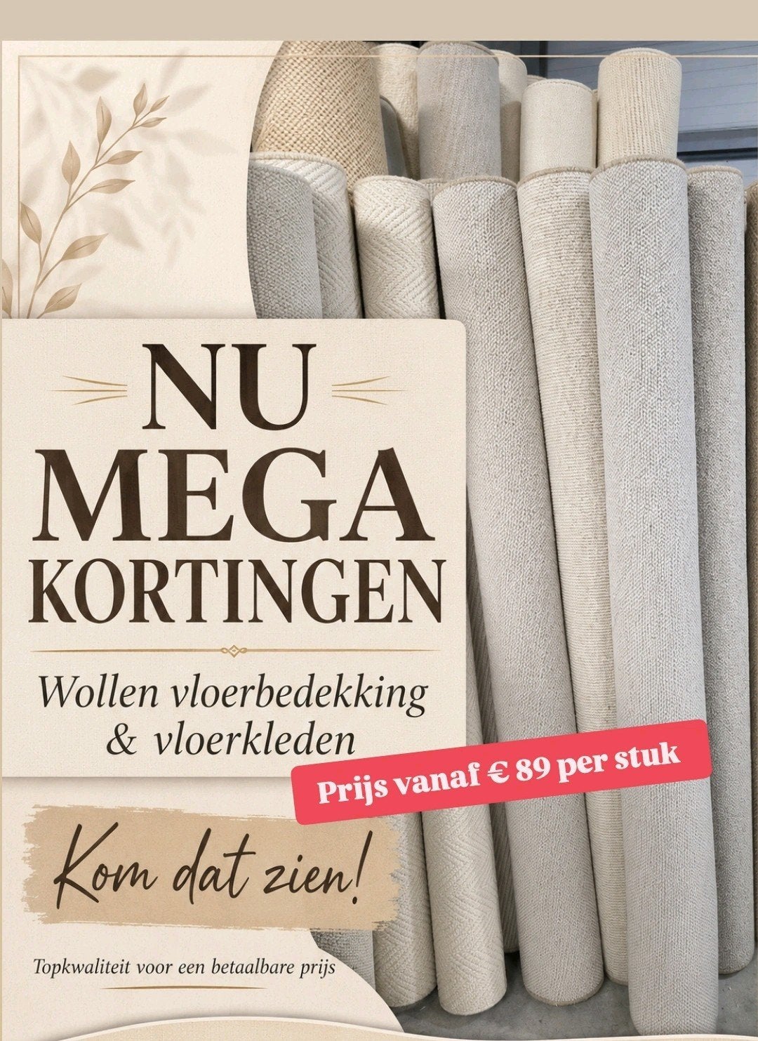 OPRUIMING VLOERKLEDEN Wollen Tapijt

Diverse topmerken moete, Huis en Inrichting, Stoffering | Tapijten en Kleden, Ophalen
