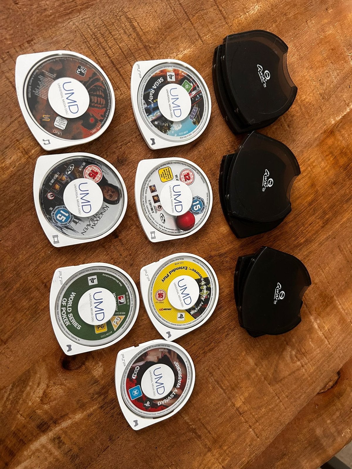 PSP UMD Games met beschermhoesjes - Diverse Genres, Gebruikt, Overige genres, 1 speler, Ophalen of Verzenden