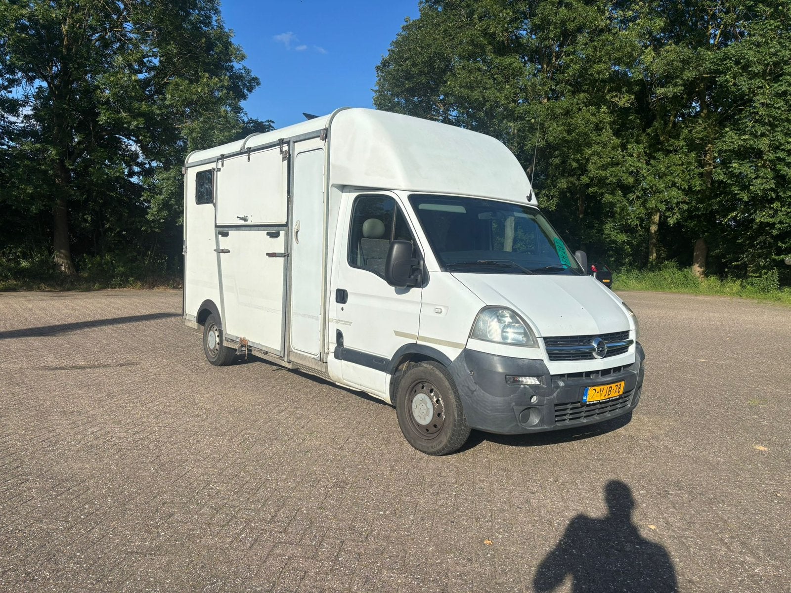 Opel Movano paardenwagen, Ophalen, Gebruikt, Polyester, Overige typen