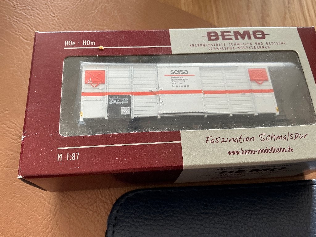 Bemo goederenwagon 2283, Overige merken, Gelijkstroom, Ophalen of Verzenden, Nieuw