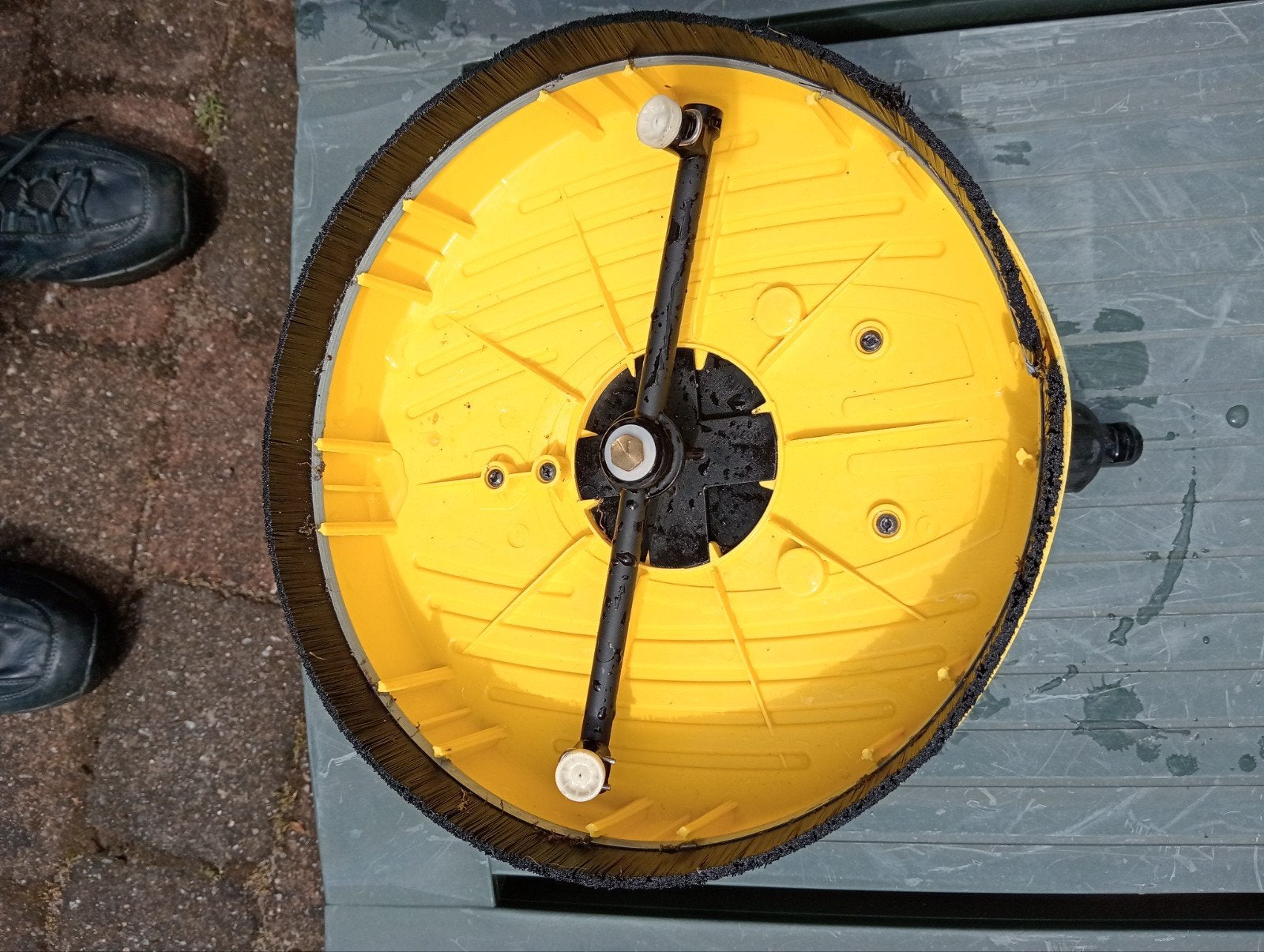 KÄRCHER TERRASREINIGER T50, Tuin en Terras, Veegmachines, Ophalen, Zo goed als nieuw