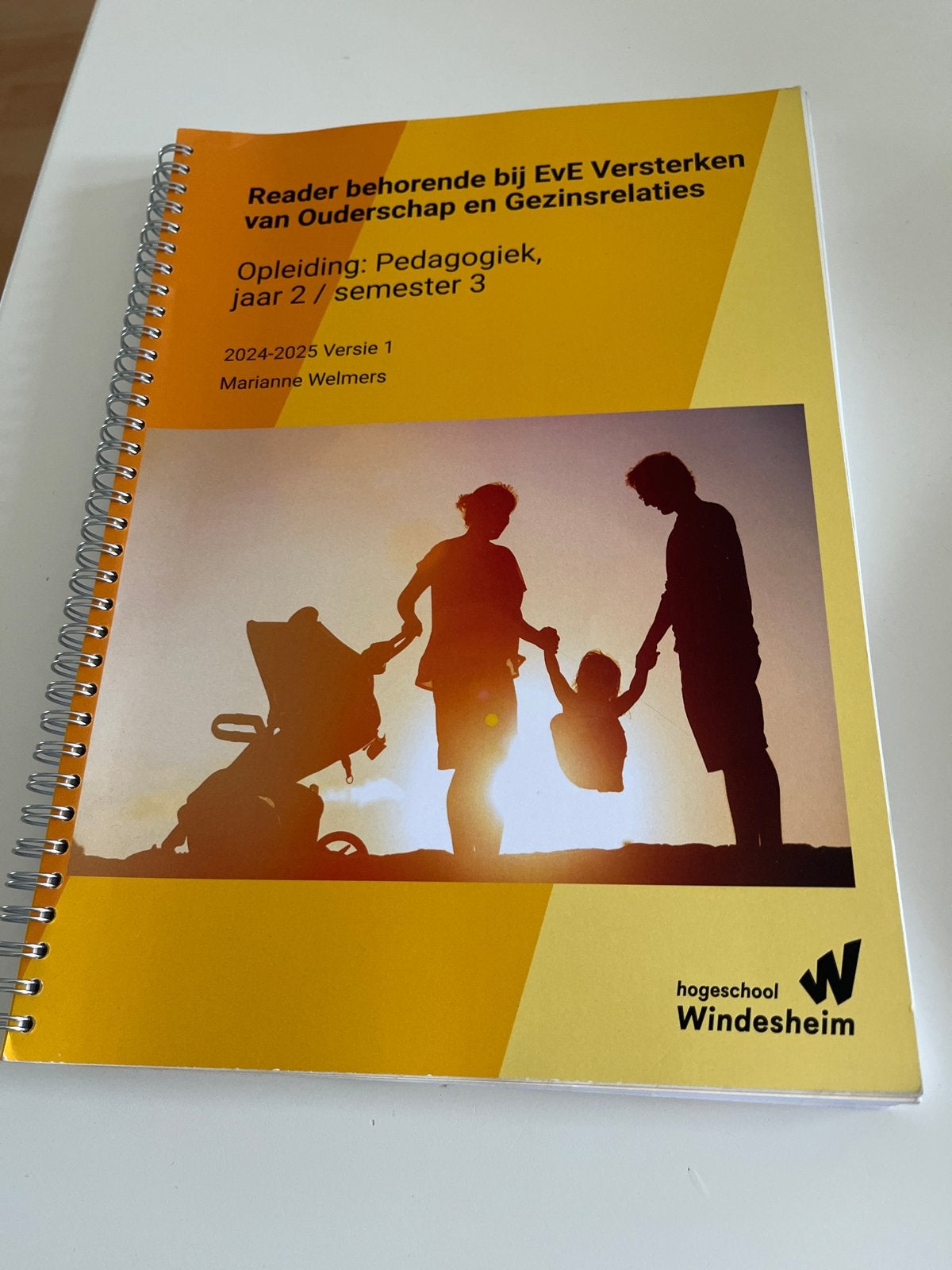 Reader Pedagogiek Windesheim - Versterken Ouderschap, Boeken, Ophalen of Verzenden, Gamma, Zo goed als nieuw, HBO