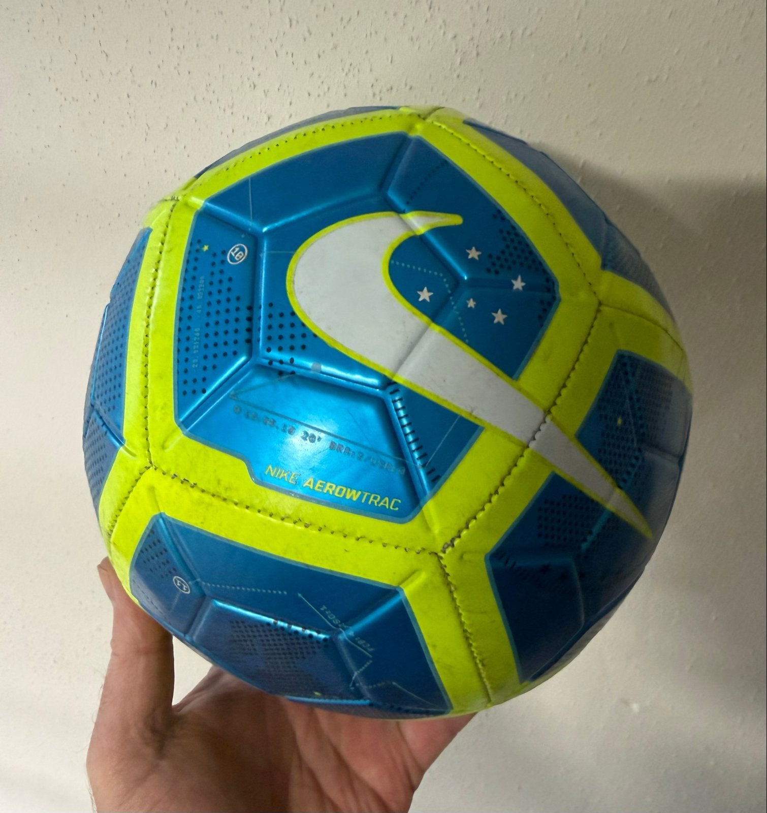 Nike 'Neymar' Strike voetbal – Aerowtrac – model SC3155-415, Maat M, Ophalen of Verzenden, Zo goed als nieuw, Bal