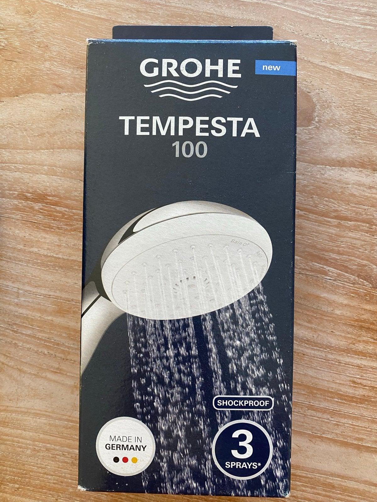 Grohe Tempesta 100 handdouche - zgan, Ophalen of Verzenden, Nieuw, Chroom, Douche