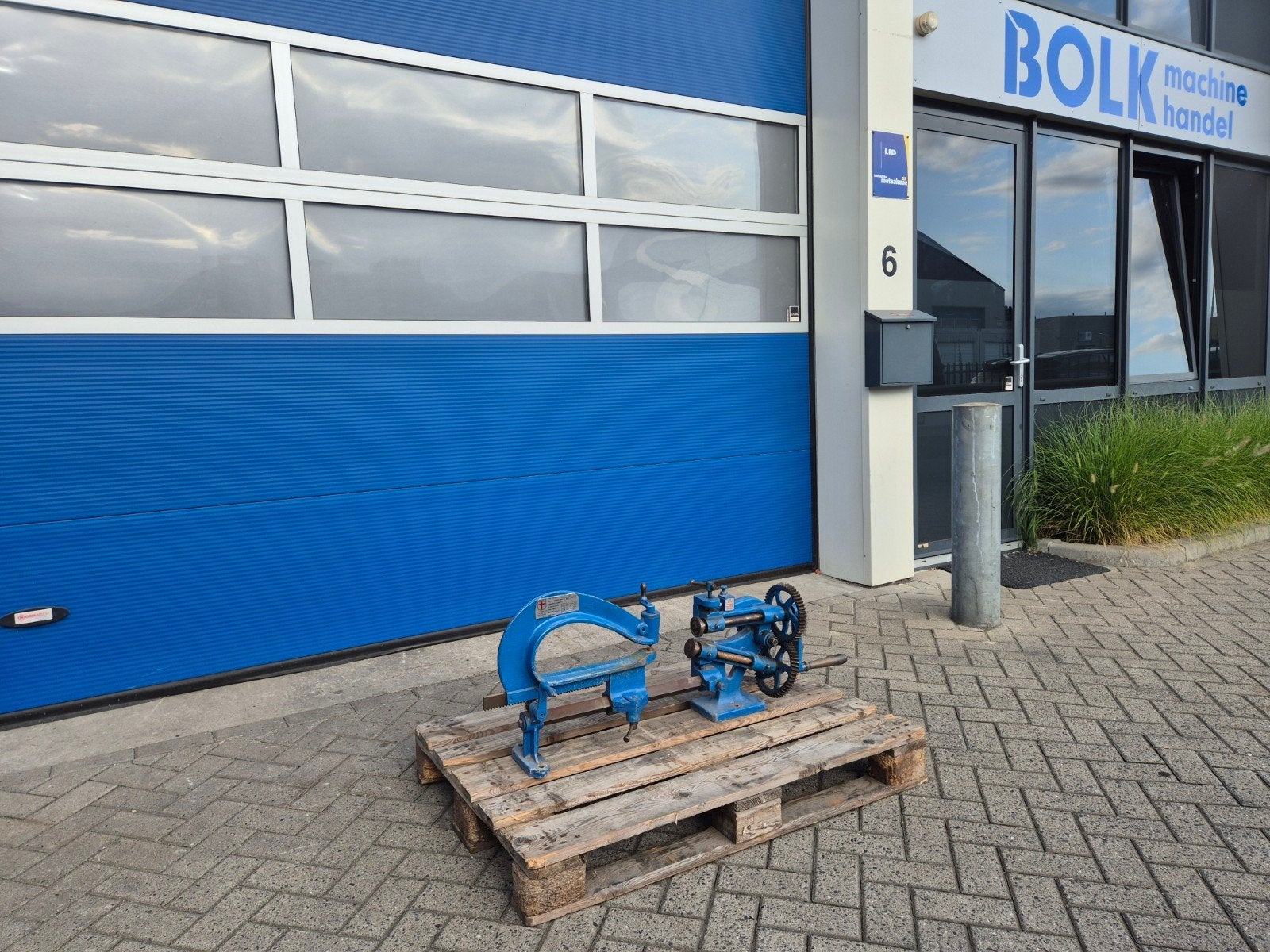 JÖRG TYPE 4210 Rondschaar 650x1.0mm staal, Gebruikt, Holland, Overige typen, Info@bolkmachinehandel.nl