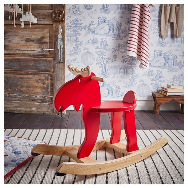 Ikea Eland Schommelspeelgoed, Hobbeleland, 'hobbelpaard', Ophalen of Verzenden, Zo goed als nieuw