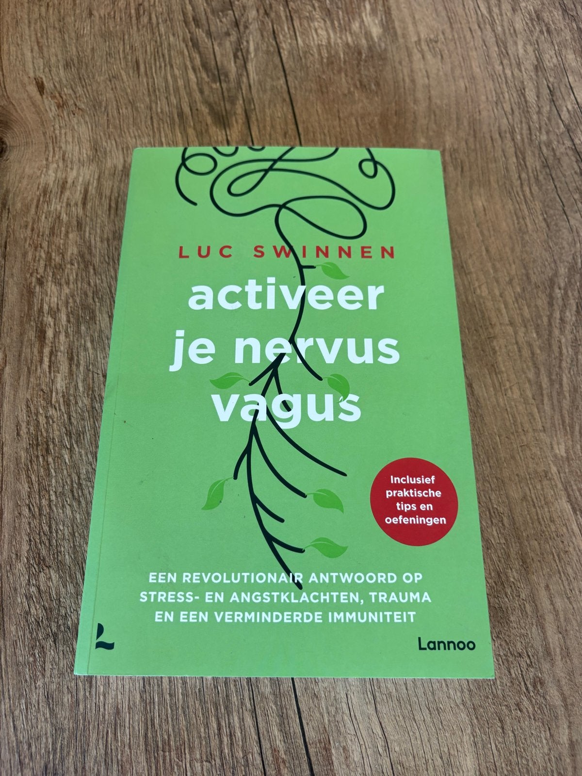 Activeer je nervus vagus - Luc Swinnen, Boeken, Ophalen of Verzenden, Zo goed als nieuw, Gezondheid en Conditie