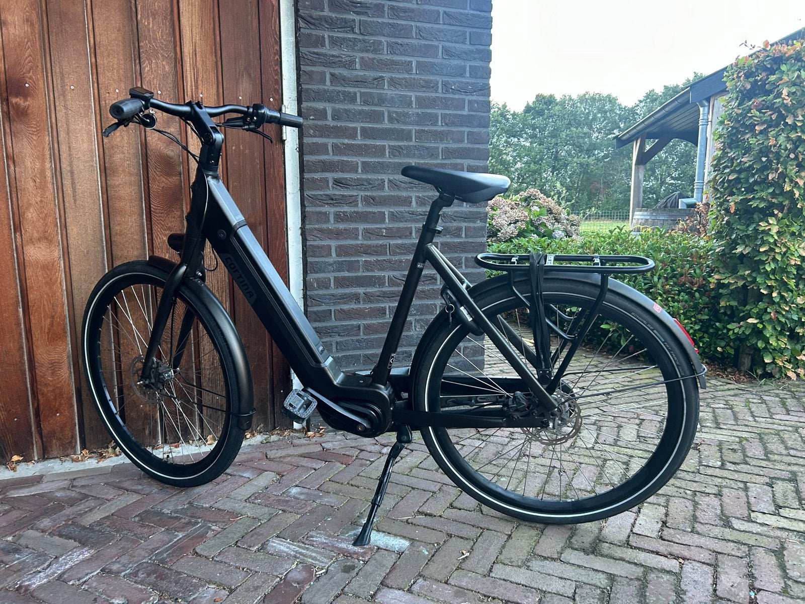 Cortina E-Nite elektrische fiets - Zwart, slechts 1700km, Ophalen of Verzenden, Zo goed als nieuw, Cortina