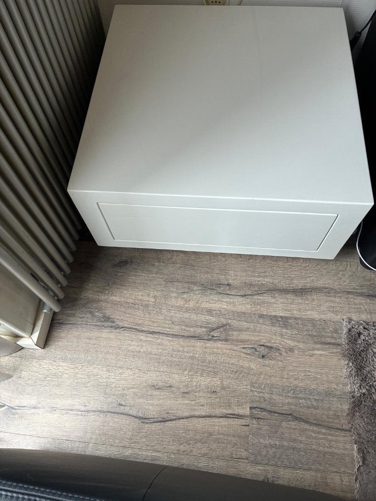 Hoektafel, Ophalen, Vierkant, 55 tot 75 cm, Zo goed als nieuw