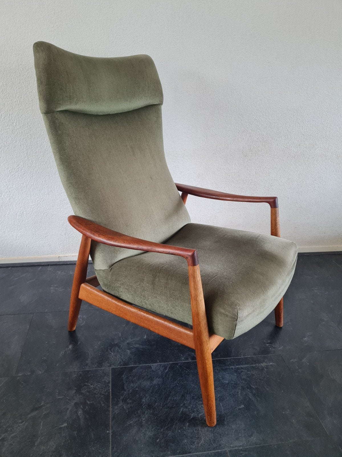 Prachtige retro vintage Bovenkamp fauteuil, Huis en Inrichting, Fauteuils, Ophalen, Gebruikt, 50 tot 75 cm